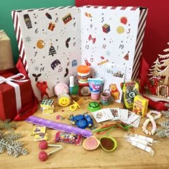 Calendrier De L'avent - Bonbons Et Jouets Des Années 80