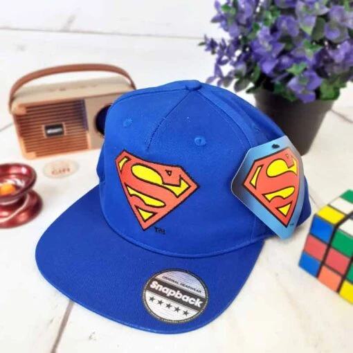 Casquette : Superman -Décoration de Noël casquette snapback superman logo bleu