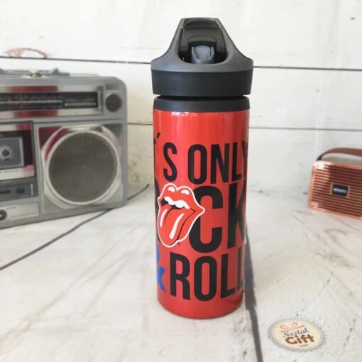 The Rolling Stones - Bouteille D'eau En Aluminium -Décoration de Noël rolling stones thermos 2